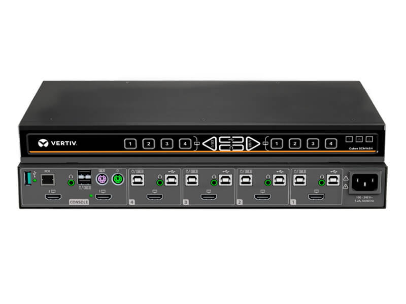 Computer Conditioning Corporation Vertiv™ Cybex™ SCM100 Series Secure Desktop Matrix Computer Conditioning Corporation Vertiv™ Cybex™ SCM100 Series Secure Desktop Matrix