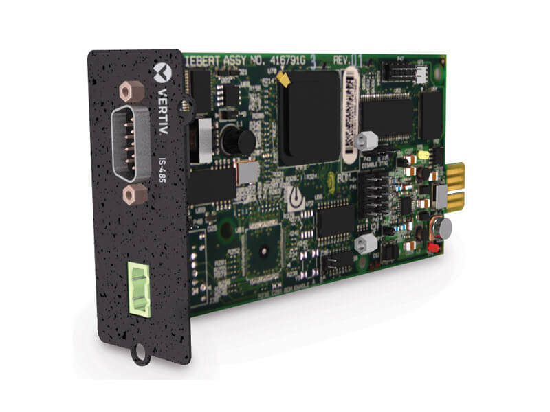 Computer Conditioning Corporation Liebert® IntelliSlot™ 485 and Building Management System Interface Cards Computer Conditioning Corporation Liebert® IntelliSlot™ 485 and Building Management System Interface Cards